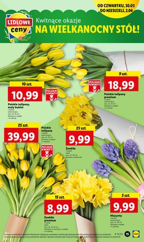 Wielkanocne okazje w sklepach Lidl od czwartku