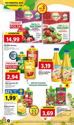 Wielkanocne okazje w sklepach Lidl od czwartku