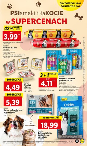 Wielkanocne okazje w sklepach Lidl od czwartku