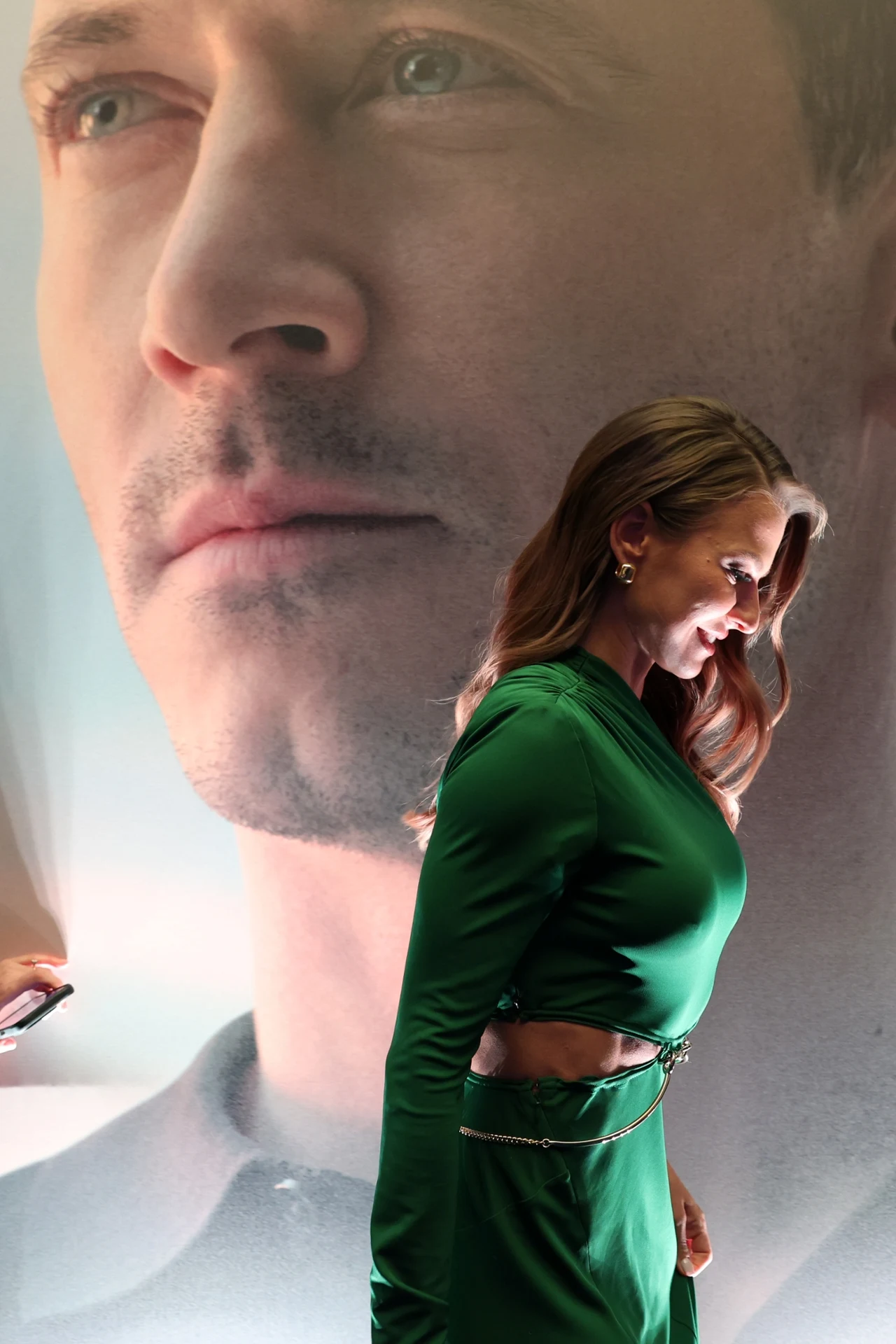 Anna Lewandowska na premierze filmu "Lewandowski - Nieznany"