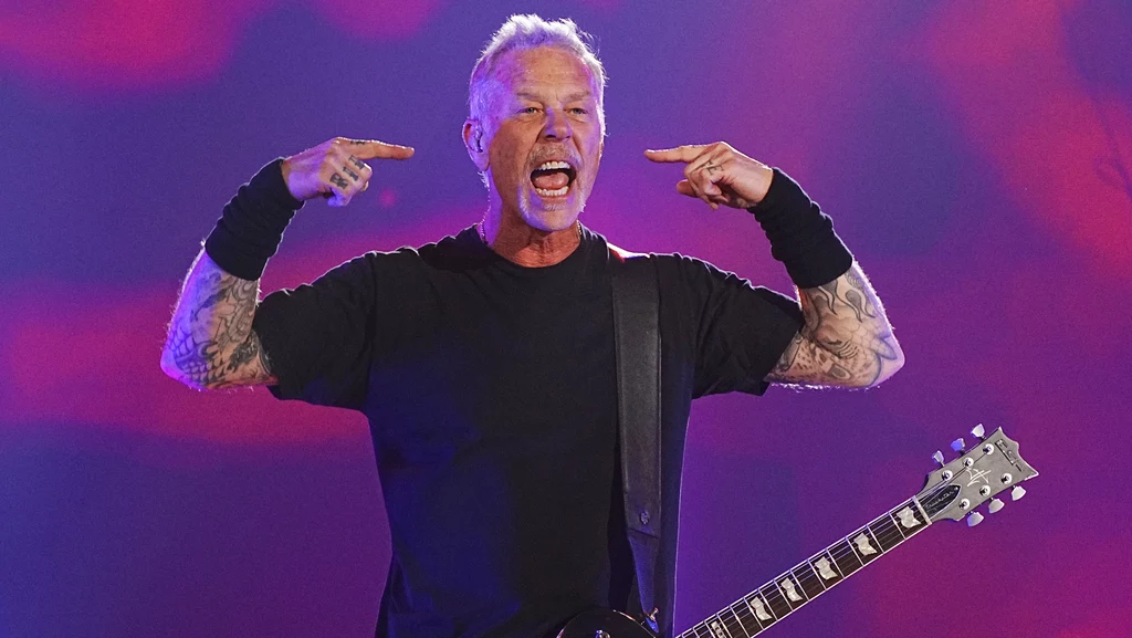 James Hetfield jest wokalistą zespołu Metallica