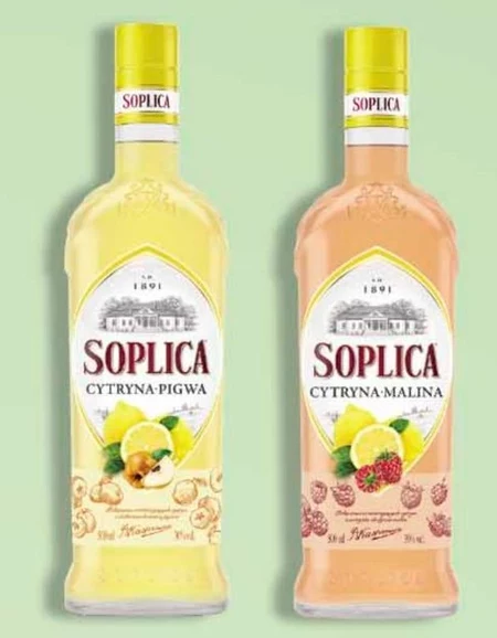Soplica cytryna-malina Likier 500 ml
