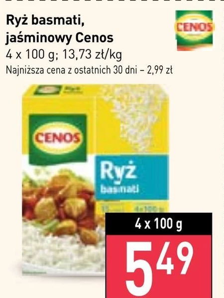 Cenos Ryż basmati 400 g (4 torebki)