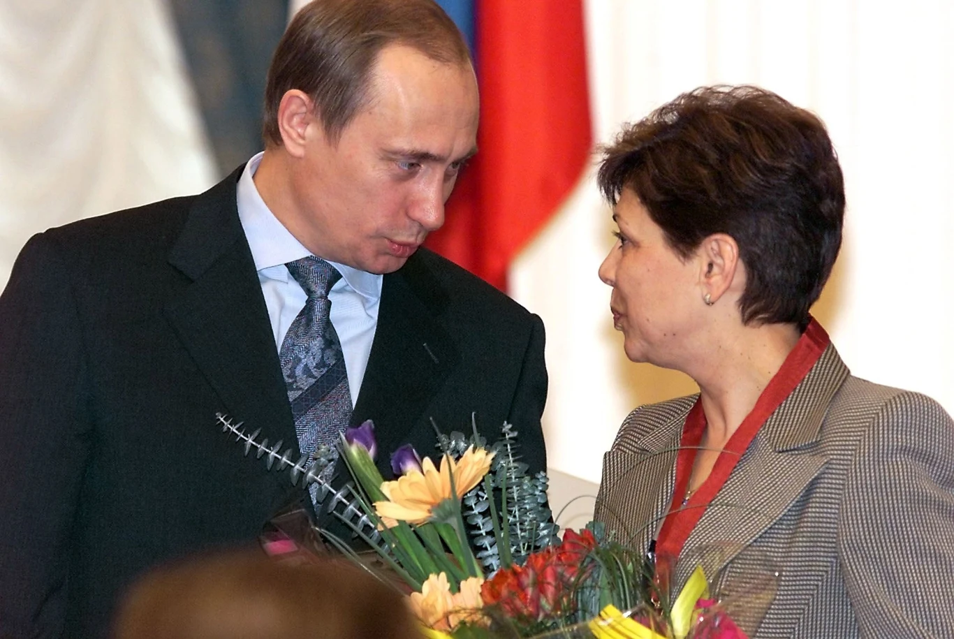 Władimir Putin i Irina Rodnina, 2000 rok Władimir Putin i Irina Rodnina, 2000 rok