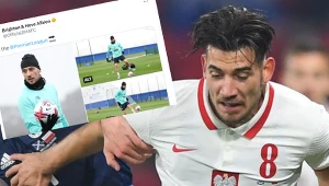 Jakub Moder w barwach reprezentacji Polski