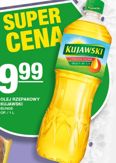 Kujawski Olej rzepakowy z pierwszego tłoczenia 1 l