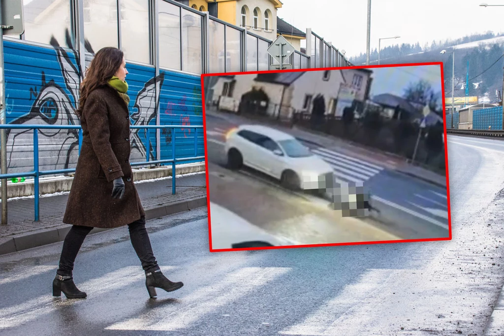 Potrącił kobietę, a potem odjechał. Twierdziła, że nie potrzebuje pomocy