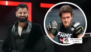 Włodarz federacji FAME MMA Wojciech Gola oraz Kuba Wojewódzki