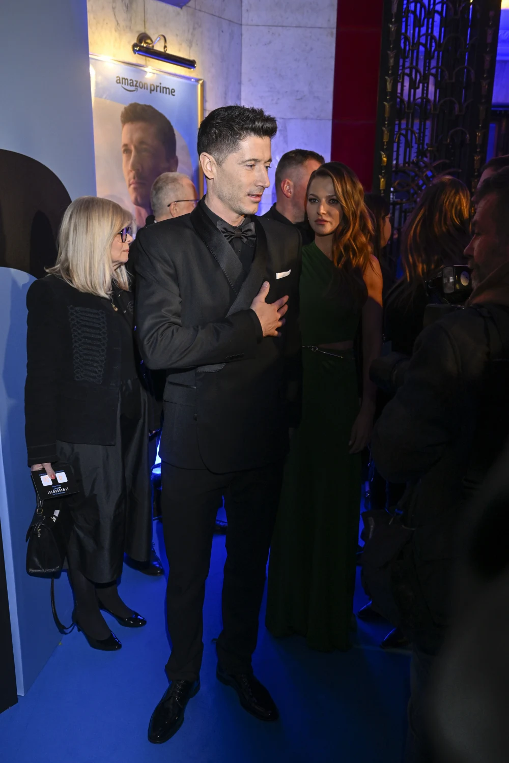 Robert Lewandowski na premierze filmu "Lewandowski - Nieznany"