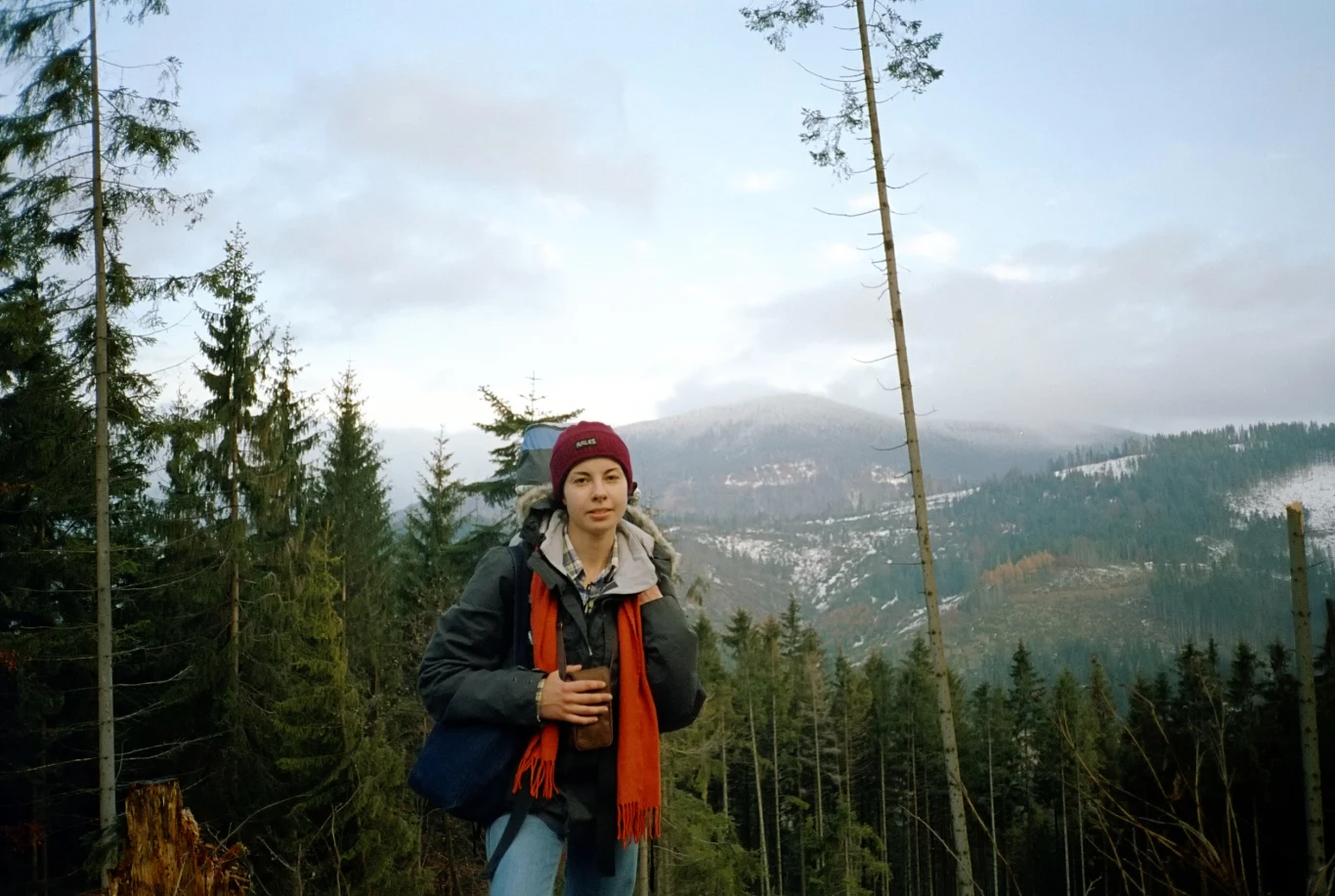 Ula Olszowska w górach