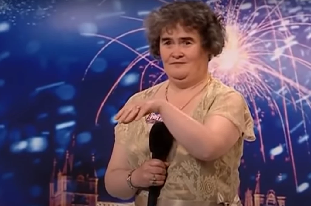 Tak wyglądała Susan Boyle w programie "Mam talent"