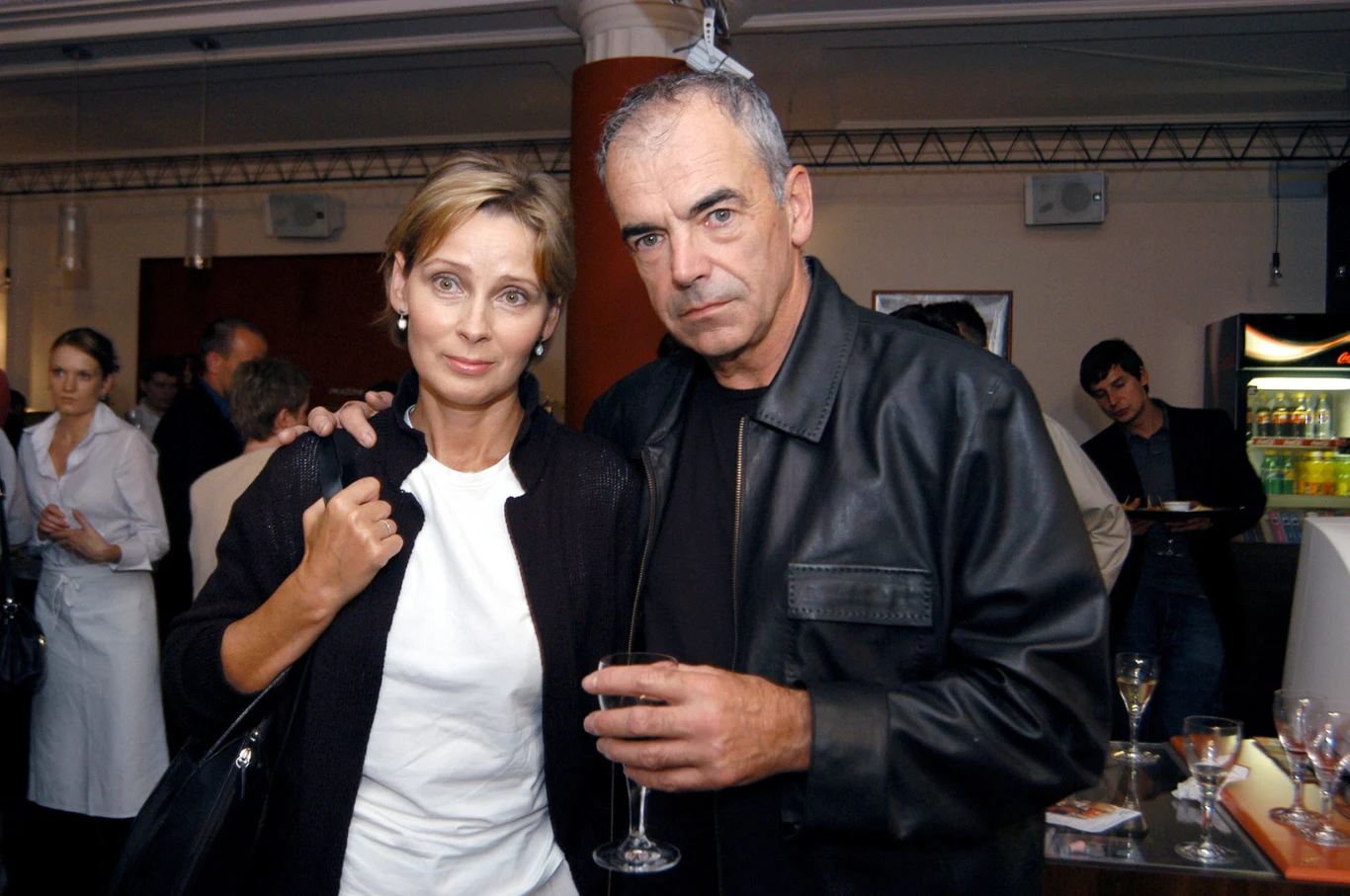 Maria Gładkowska i Sławomir Idziak Maria Gładkowska i Sławomir Idziak