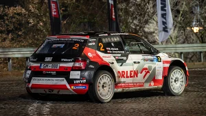 Mikołaj "Miko" Marczyk z pilotem Szymonem Gospodarczykiem 