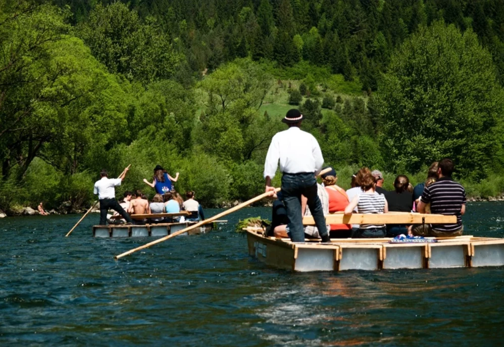 Spływ Dunajcem to jedna z większych atrakcji tego regionu