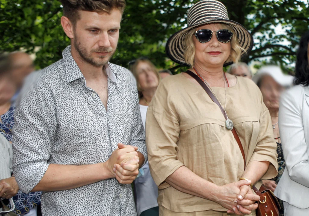 Antek Królikowski i Małgorzata Ostrowska-Królikowska