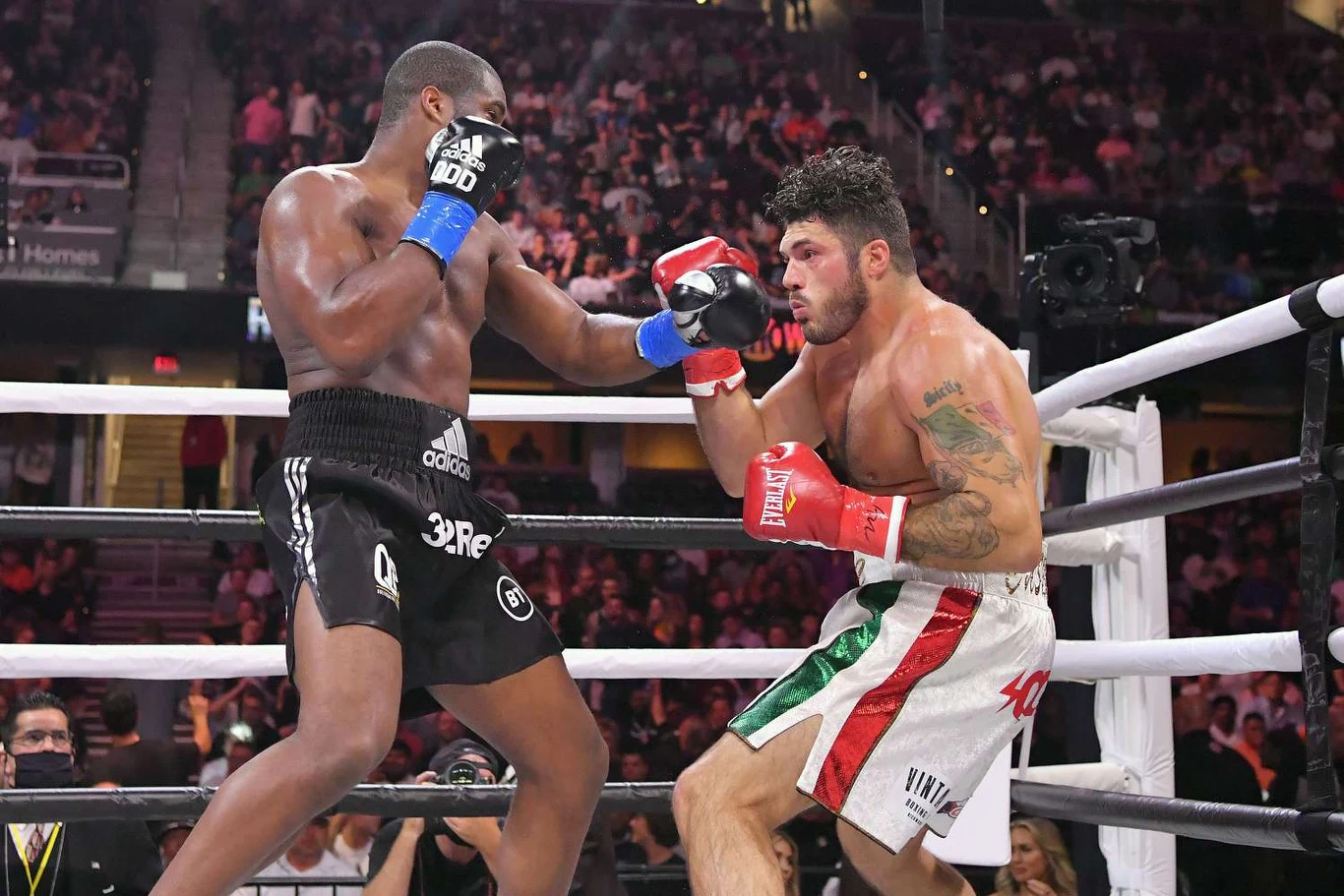 Daniel Dubois (z lewej) Daniel Dubois (z lewej)