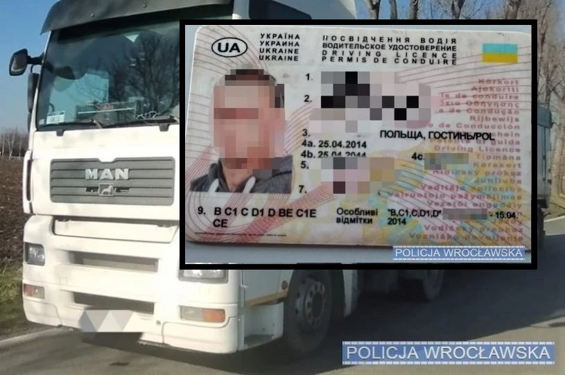 Kierowca ciężarówki nie miał uprawnień do kierowania tego typu pojazdami. Kierowca ciężarówki nie miał uprawnień do kierowania tego typu pojazdami.