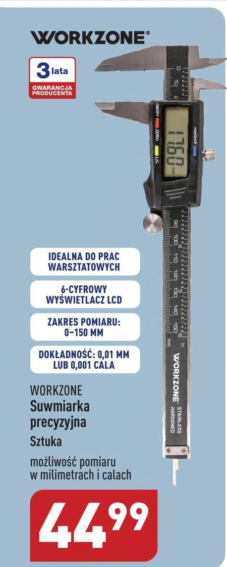 Suwmiarka cyfrowa Workzone