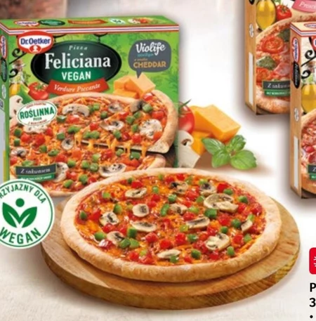 Dr. Oetker Feliciana Vegan Pizza Verdure Piccante 345 g