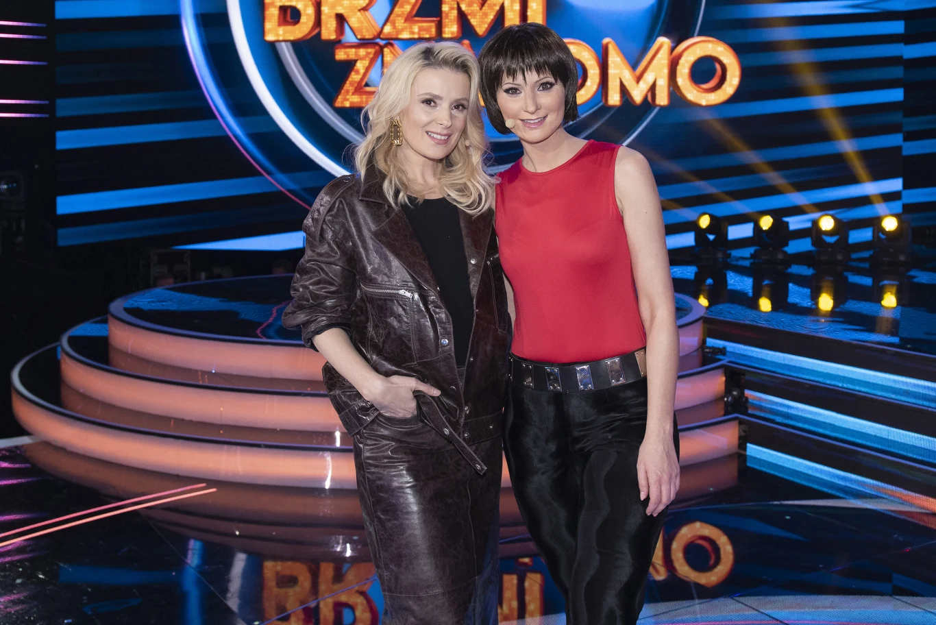 Halina Mlynkova i... Halina Mlynkova (w jej roli Kasia Kołeczek)