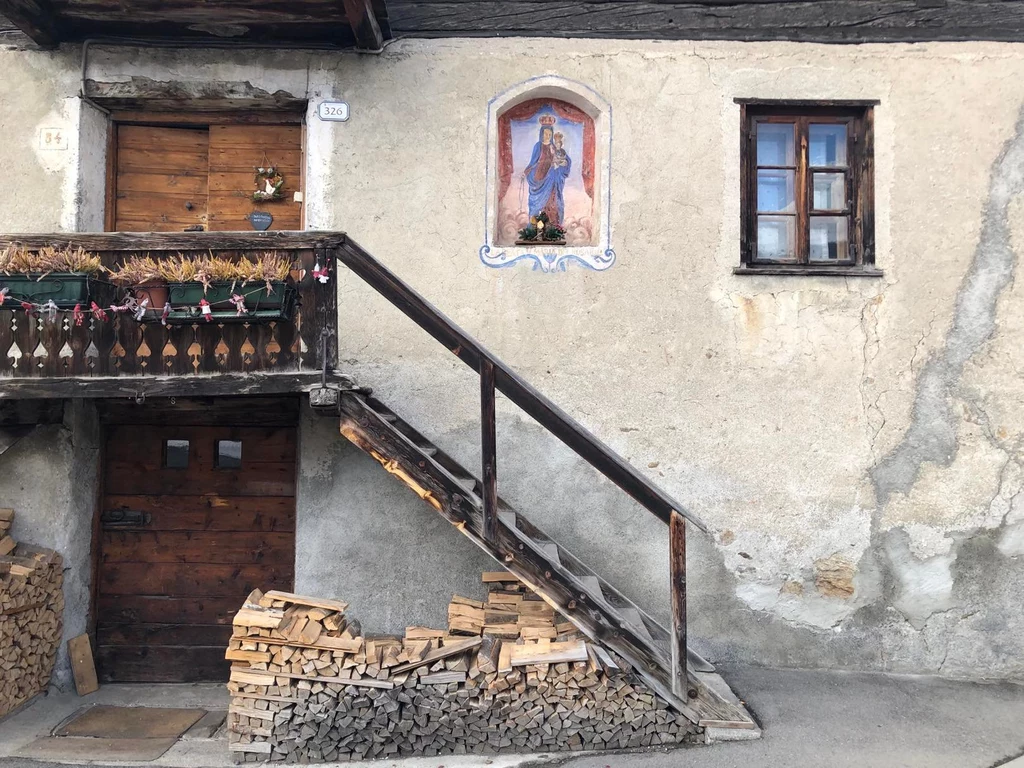 Większość architektury w Livigno to tradycyjna zabudowa