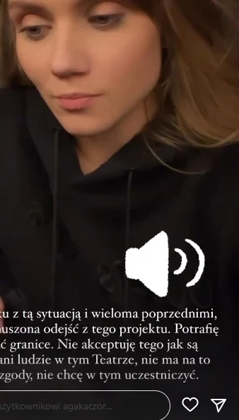 Agnieszka Kaczorowska o odejściu z teatru