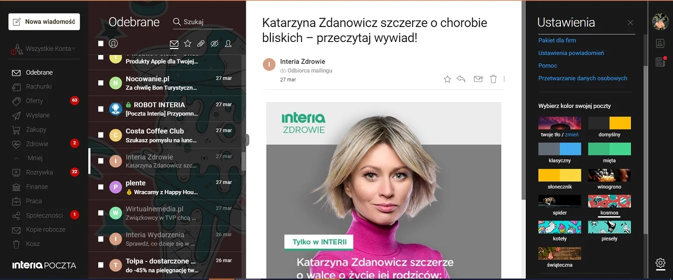 Skórka kosmos Skórka kosmos