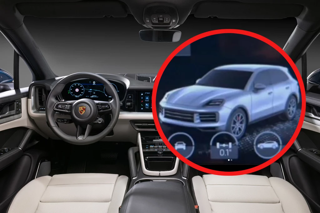 Tak będzie wyglądało nowe Porsche Cayenne? Zdradził to system infotaiment