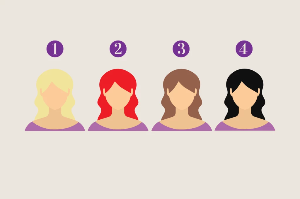 Kolor włosów może zdradzić wiele szczegółów na temat twojego charakteru