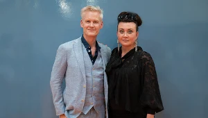 Camilla Lackberg i Henrik Fexeus w 2022 roku