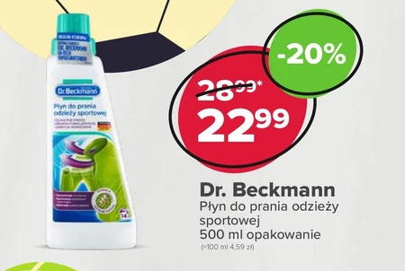 Dr. Beckmann Płyn do prania odzieży sportowej 500 ml (14 prań)