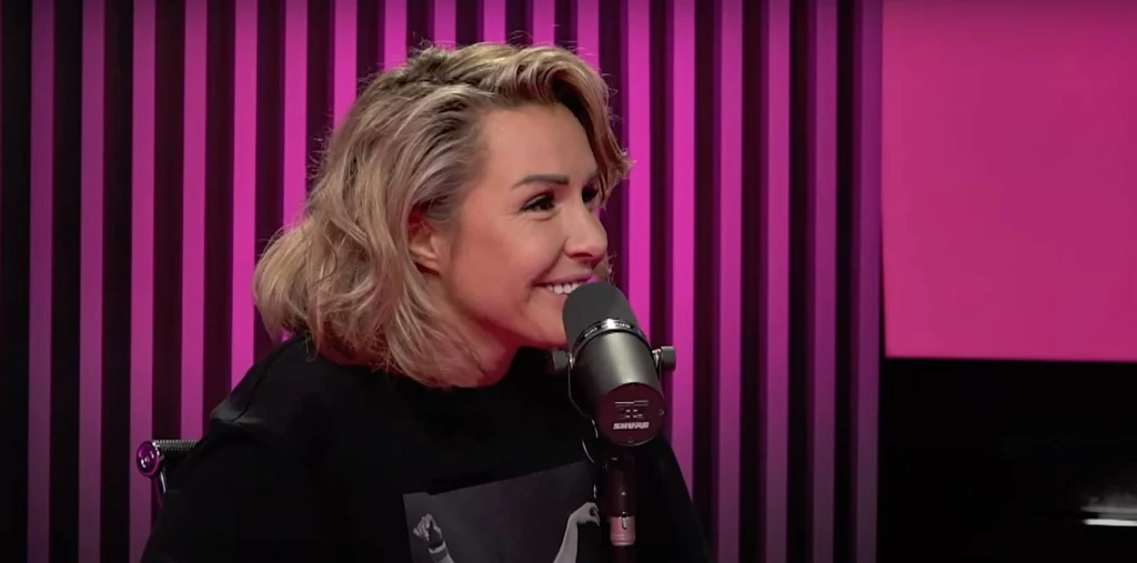 Blanka Lipińska w  pierwszym odcinku podcastu Damiana Glinki “Strip talk z gwiazdami“