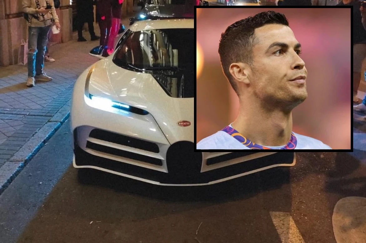 Cristiano Ronaldo pojawił się w Madrycie. Zainteresowanie wzbudził nie tylko sam zawodnik, ale również jego samochód. Cristiano Ronaldo pojawił się w Madrycie. Zainteresowanie wzbudził nie tylko sam zawodnik, ale również jego samochód.