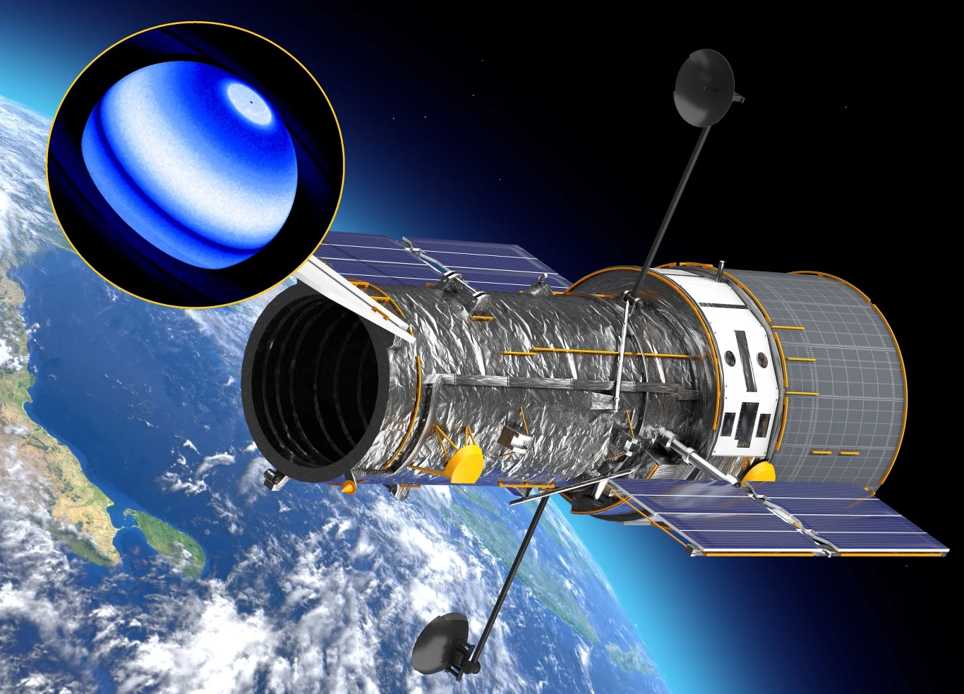 Zdjęcia teleskopu Hubble`a umożliwiły odkrycie wielkiej tajemnicy pierścieni Saturna. Zdjęcia teleskopu Hubble`a umożliwiły odkrycie wielkiej tajemnicy pierścieni Saturna.