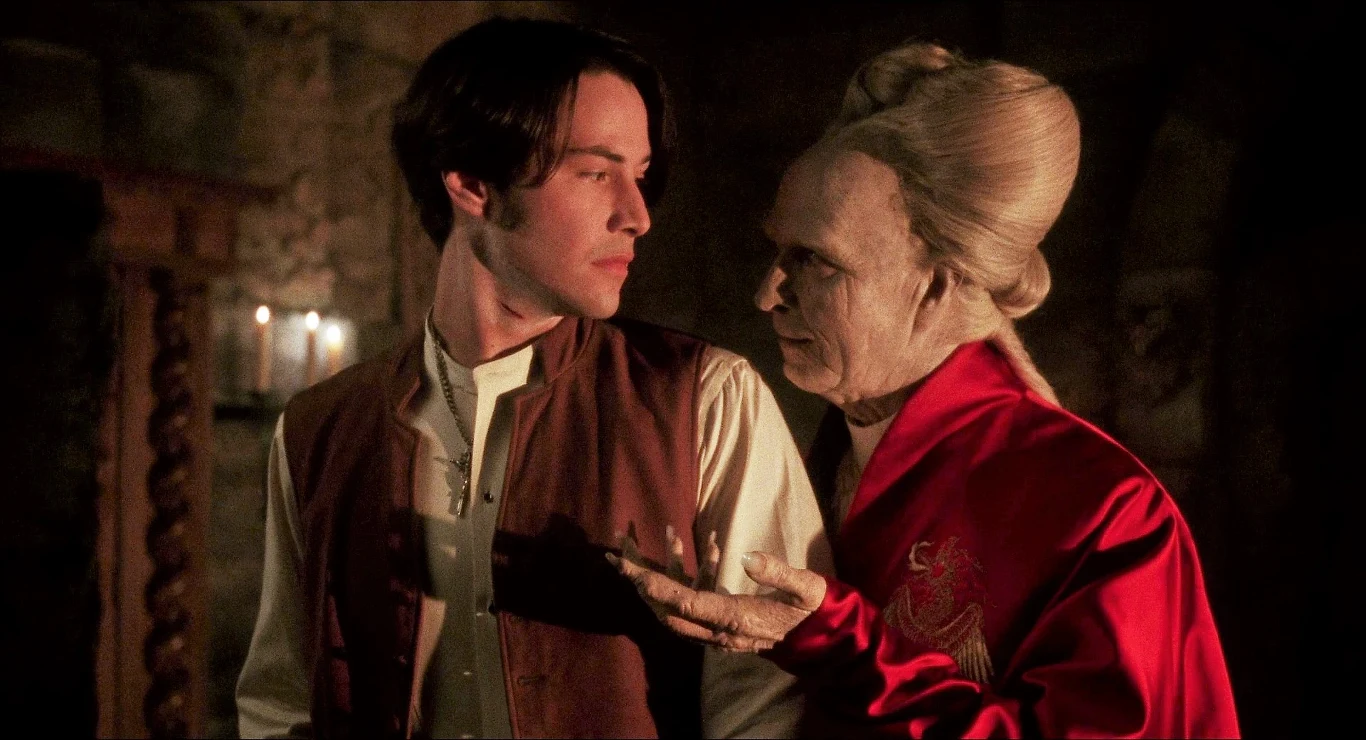 Keanu Reeves i Gary Oldman w Draculi Keanu Reeves i Gary Oldman w Draculi