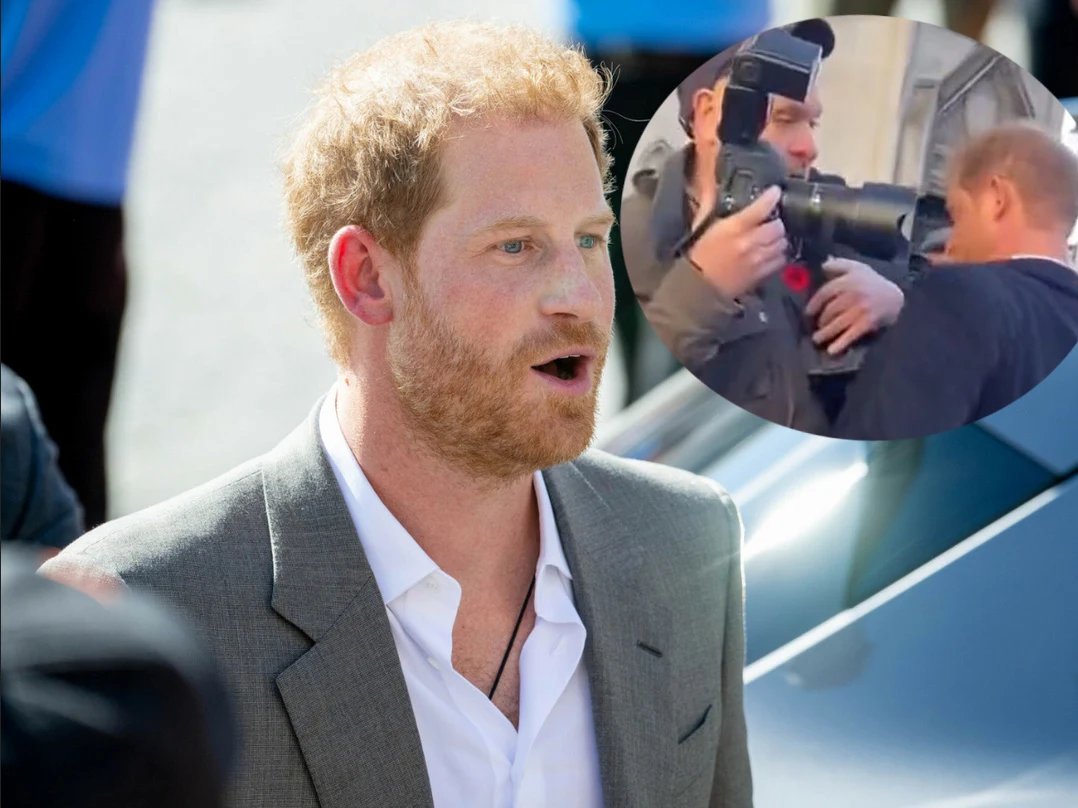 Książę Harry wpadł na fotoreportera Książę Harry wpadł na fotoreportera