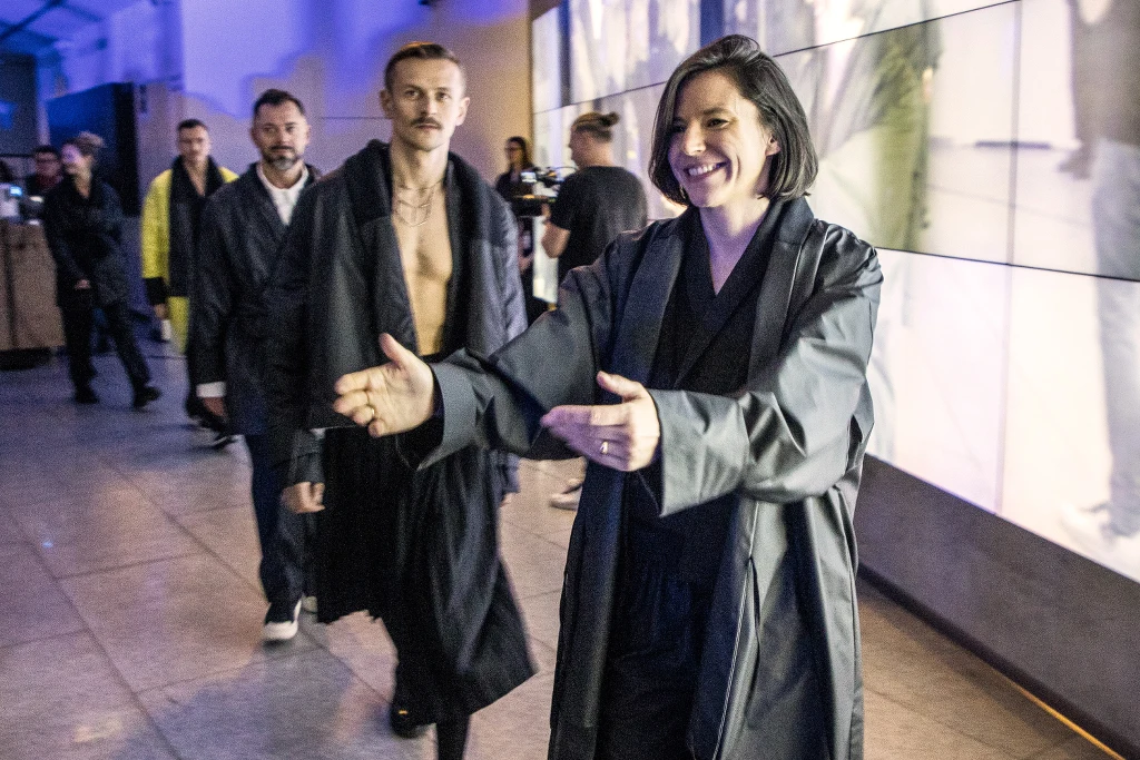 Antonina Turnau-Kondrat na swoim pokazie