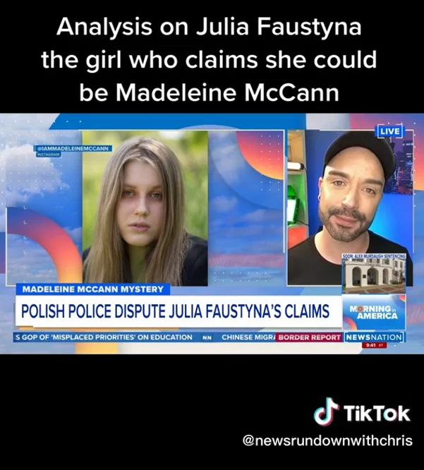 TikToker analizuje sytuację Julii Faustyny