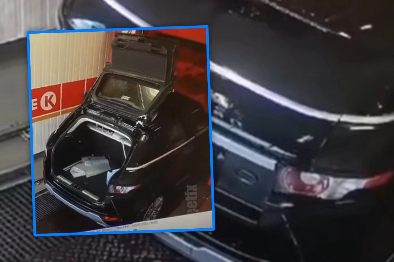 Klapa bagażnika nie miała z myjnia najmniejszych szans/@Youtube/Używane BMW Klapa bagażnika nie miała z myjnia najmniejszych szans/@Youtube/Używane BMW