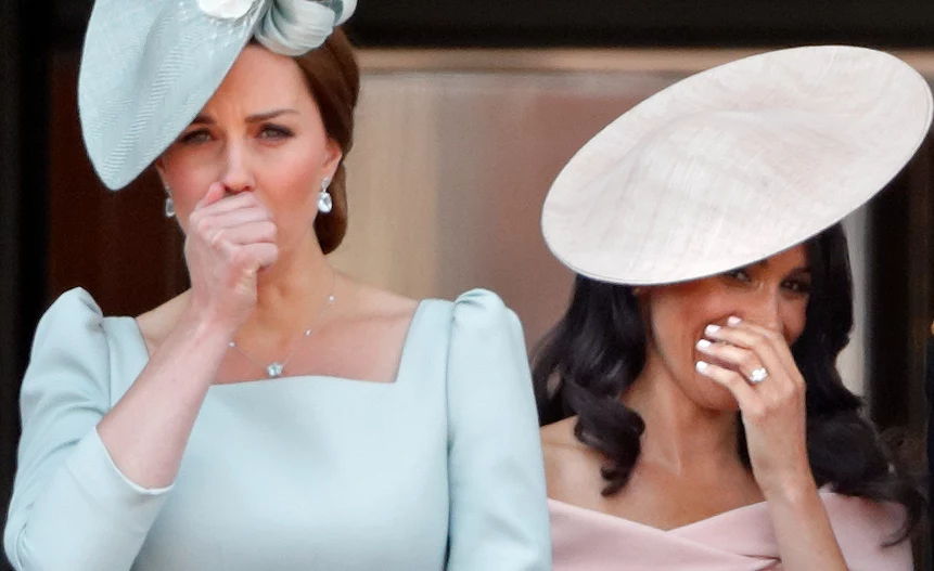 Pomiędzy Kate Middleton i Meghan Markle doszło do rękoczynów