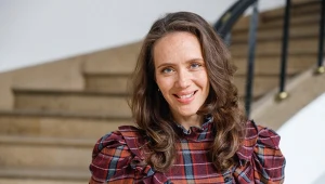 Hanna Konarowska-Nowińska na planie "Sługi narodu"