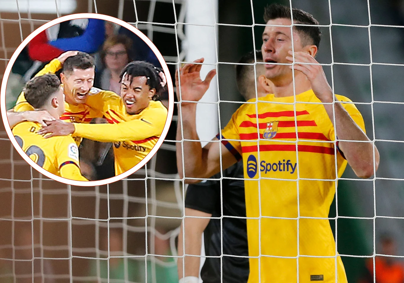 Elche - FC Barcelona. Robert Lewandowski w sobotnim meczu strzelił dwa gole i zanotował asystę Elche - FC Barcelona. Robert Lewandowski w sobotnim meczu strzelił dwa gole i zanotował asystę