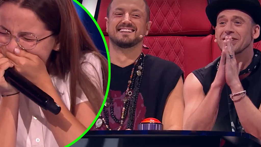 Emilia Ferenc nie mogła powtrzymać łez na scenie "The Voice Kids"