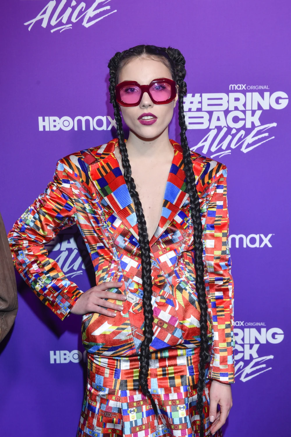 Mila Jankowska na premierze serialu HBO Max "#BringBackAlice"