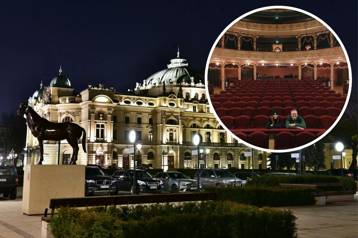 "Zawiejski poznałby swój teatr". Co do tego nie mamy żadnych wątpliwości... Na zdj. Bartłomiej Oskarbski i Natalia Grygny "Zawiejski poznałby swój teatr". Co do tego nie mamy żadnych wątpliwości... Na zdj. Bartłomiej Oskarbski i Natalia Grygny