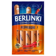 Berlinki Kiełbasa pepperoni 250 g