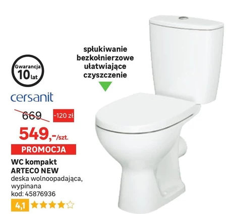 Kompakt wc Cersanit