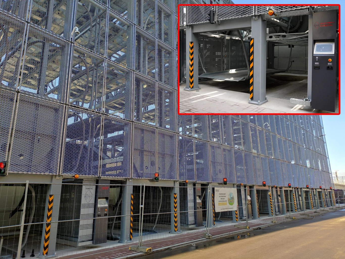 Automatyczny parking publiczny w Katowicach gotowy. Kierowcy skorzystają z niego latem. Automatyczny parking publiczny w Katowicach gotowy. Kierowcy skorzystają z niego latem.