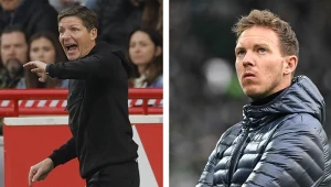 Oliver Glasner (L) i Julian Nagelsmann (P)