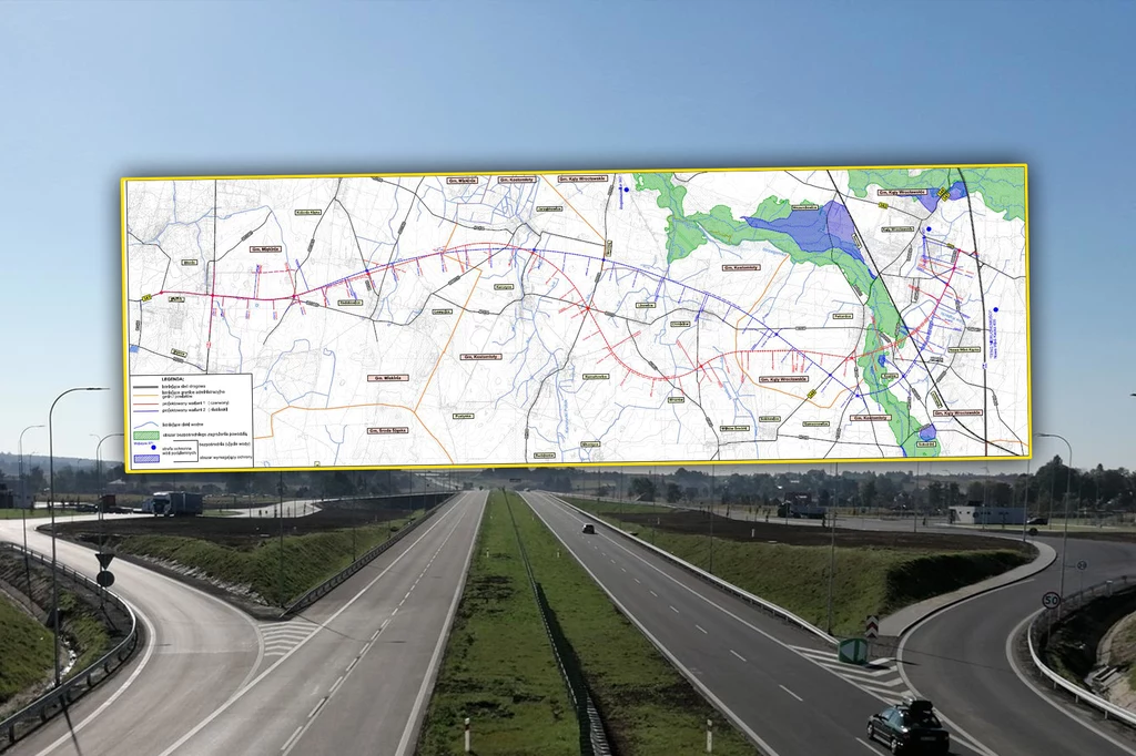 Nowy odcinek połączy autostradę A4 i drogę ekspresową S5